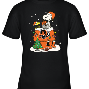 A Happy Christmas With Cincinnati Bengals Snoopy Youth T-Shirt - 3 A Happy Christmas With Cincinnati Bengals Snoopy Youth T Shirt 9