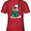A Happy Christmas With Jacksonville Jaguars Snoopy Youth T-Shirt –