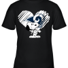 A Happy Christmas With Los Angeles Ram Snoopy Youth T-Shirt –