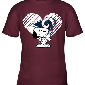 A Happy Christmas With Los Angeles Rm Snoopy Youth T Shirt 9
