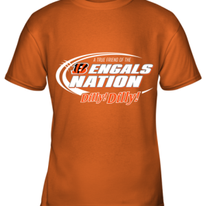 A True Friend Of The Bengals Nation Youth T Shirt 11