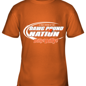 A True Friend Of The Browns Nation Youth T-Shirt - 2 A True Friend Of The Browns Nation Youth T Shirt 11