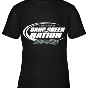 A True Friend Of The Gang Green Nation Youth T Shirt 6