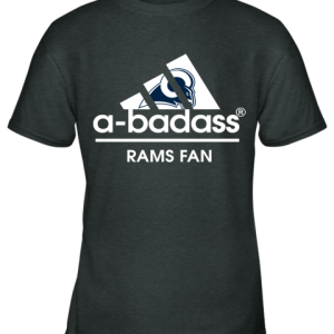 A badass Los Angeles Rams Mashup Adidas NFL Youth T Shirt 1