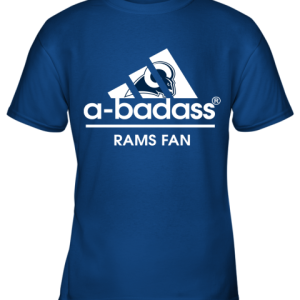 A badass Los Angeles Rams Mashup Adidas NFL Youth T Shirt 4