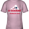A badass New England Patriots Mashup Adidas NFL Shirts Youth T-Shirt –