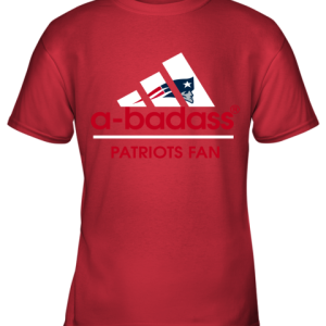 A badass New England Patriots Mashup Adidas NFL Shirts Youth T Shirt 2