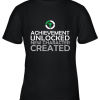 Achievement Unlocked Fatherhood And New Character Created Matching Version Two Youth T-Shirt –