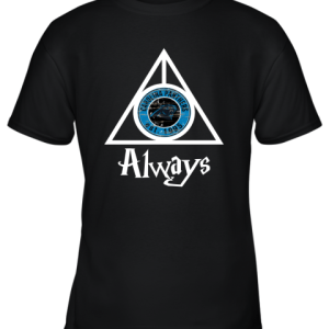 Always Love The Carolina Panthers x Harry Potter Mashup Youth T-Shirt –