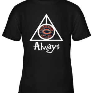 Always Love The Chicago Bears x Harry Potter Mashup Youth T-Shirt –