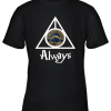 Always Love The Los Angeles Chargers x Harry Potter Mashup Youth T-Shirt –