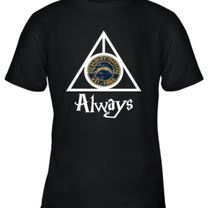Always Love The Los Angeles Chargers x Harry Potter Mashup Youth T-Shirt –