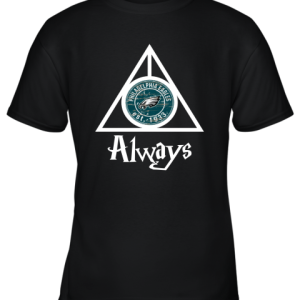 Always Love The Philadelphia Eagles x Harry Potter Mashup Youth T-Shirt –