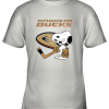 Anaheim Ducks Ice Hockey Broken Teeth Snoopy NHL Youth T-Shirt –