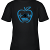 Apple Heartbeat Teacher Symbol Carolina Panthers Youth T-Shirt –
