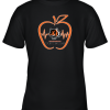 Apple Heartbeat Teacher Symbol Cincinnati Bengals Youth T-Shirt –