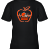 Apple Heartbeat Teacher Symbol Cleveland Browns Youth T-Shirt –