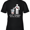 Arizona Cardinals Put Trash In Its Place Funny NFL Youth T-Shirt –