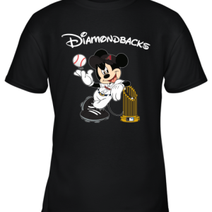 Arizona Diamondbacks Mickey Taking The Trophy MLB 2019 Youth T-Shirt –