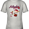 Atlanta Braves Let’s Play Baseball Together Snoopy MLB Youth T-Shirt –