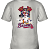 Atlanta Braves Mickey Donald And Goofy Baseball Youth T-Shirt –