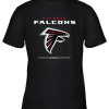 Atlanta Falcons NFL Pro Line Black Team Lockup Youth T-Shirt –