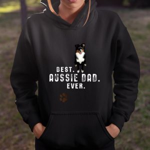 Australian Shepherd Best Aussie Dad Ever Gift T Shirt Itees Global 4