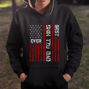 BEST SHIH TZU DAD EVER FUNNY TSHIRTXLSQT4UYC2 T Shirt Itees Global 4