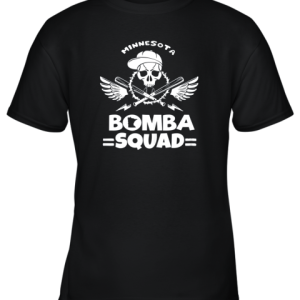 BOMBA SQUAD Twins Shirt Minnesota Baseball Men BOMBA SQUAD Youth T-Shirt –