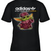 Baby Yoda Adidas All Day I Dream About Arizona Cardinals Youth T-Shirt –