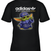Baby Yoda Adidas All Day I Dream About Baltimore Ravens Youth T-Shirt –