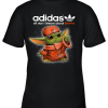 Baby Yoda Adidas All Day I Dream About Cleveland Browns Youth T-Shirt –