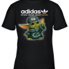 Baby Yoda Adidas All Day I Dream About Green Bay Packers Youth T-Shirt –