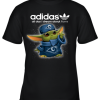 Baby Yoda Adidas All Day I Dream About Los Angeles Rams Youth T-Shirt –