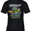 Baby Yoda Adidas All Day I Dream About New York Jets Youth T-Shirt –