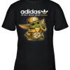 Baby Yoda Adidas All Day I Dream About Pittsburg Steelers Youth T-Shirt –