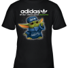 Baby Yoda Adidas All Day I Dream About Seattle Seahawks Youth T-Shirt –
