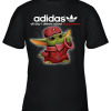 Baby Yoda Adidas All Day I Dream About Tampa Bay Buccaneers Youth T-Shirt –