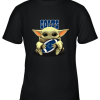 Baby Yoda Loves The Indianapolis Colts Star Wars NFL Youth T-Shirt –