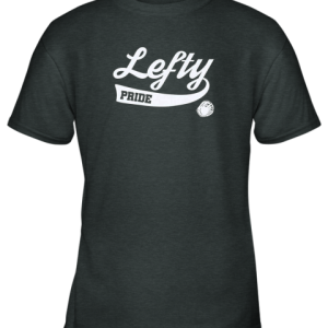 Baseball Lefty Southpaw Left Handed Youth T Shirt 4