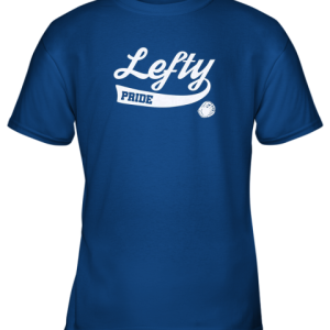 Baseball Lefty Southpaw Left Handed Youth T Shirt 5
