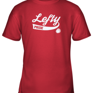 Baseball Lefty Southpaw Left Handed Youth T Shirt 7
