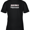 Baseball Mamaw Grandparent Supporter Youth T-Shirt –