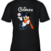Baseball Mickey Team Baltimore Orioles Youth T-Shirt –