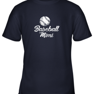 Baseball Mimi Shirt Cute Funny Player Fan Gift Youth T Shirt 3