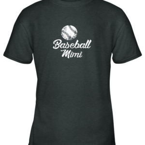 Baseball Mimi Shirt Cute Funny Player Fan Gift Youth T Shirt 4