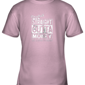 Baseball Mom Straight Outta Money Youth T-Shirt - 5 Baseball Mom Straight Outta Money Youth T Shirt 6