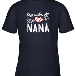 Baseball Nana Youth T-Shirt - 2 Baseball Nana Youth T Shirt 3
