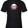 Baseball Papa Shirt Sport Coach Gifts Dad Ball Youth T-Shirt –