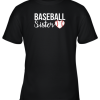 Baseball Sister Shirt Baseball Gifts For Baseball Fans Youth T-Shirt –